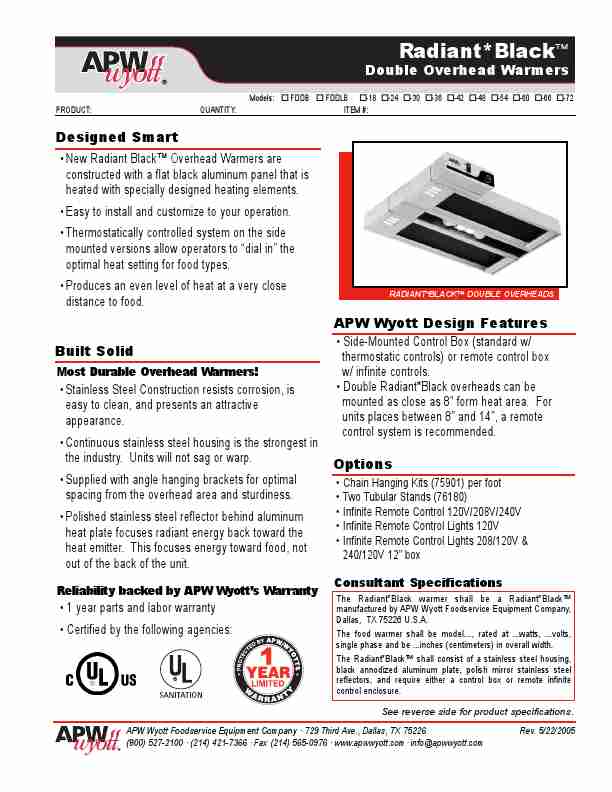 APW Wyott Food Warmer FDDB-page_pdf